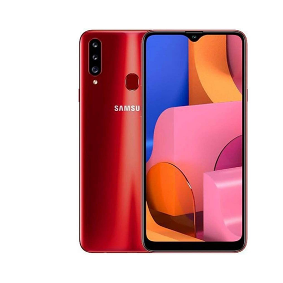 samsung galaxy a20s red