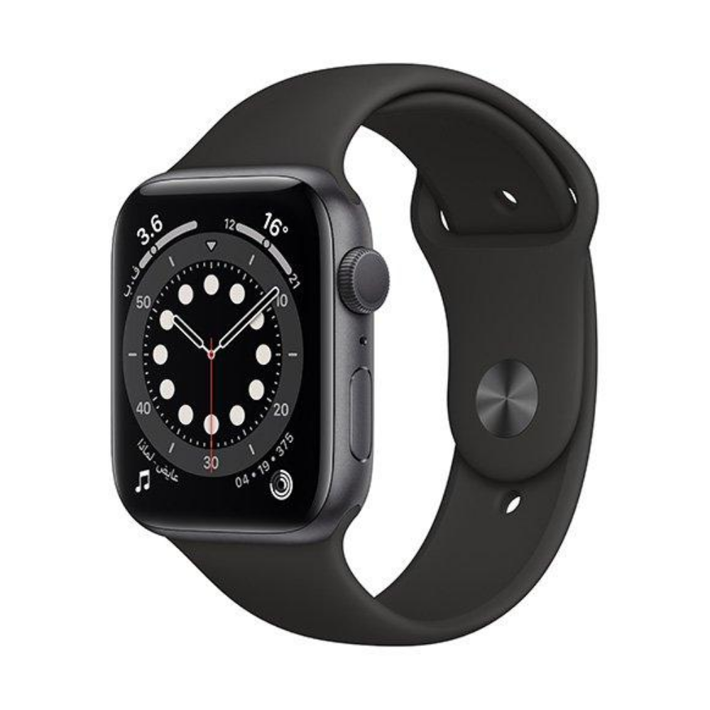 Смарт часы apple watch s6 44mm space gray aluminum case with black sport band обзор