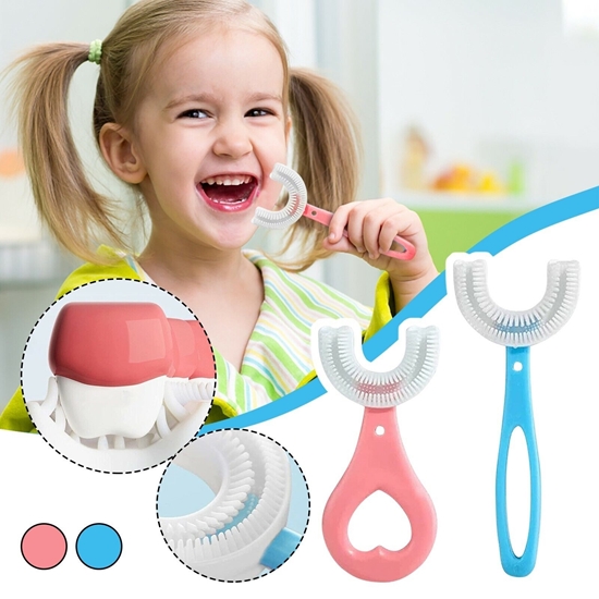 U shaped Toothbrush for children 