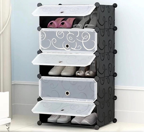 5 layer DIY shoe cabinet