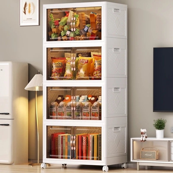 Picture of Foldable Storage Cabinet 4 Layer